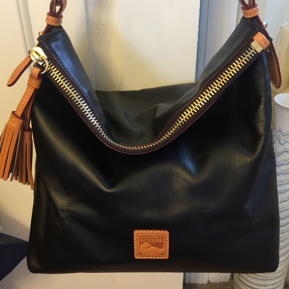 Large black hobo bag, New With out, tags